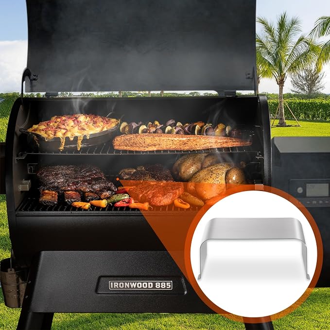 Stainless Steel Grill Heat Baffle Diffuser Replacement - Image 9