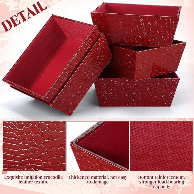 Wonderjune 20 Pcs Valentines Day Gift Baskets Empty To Fill Baskets - Image 3
