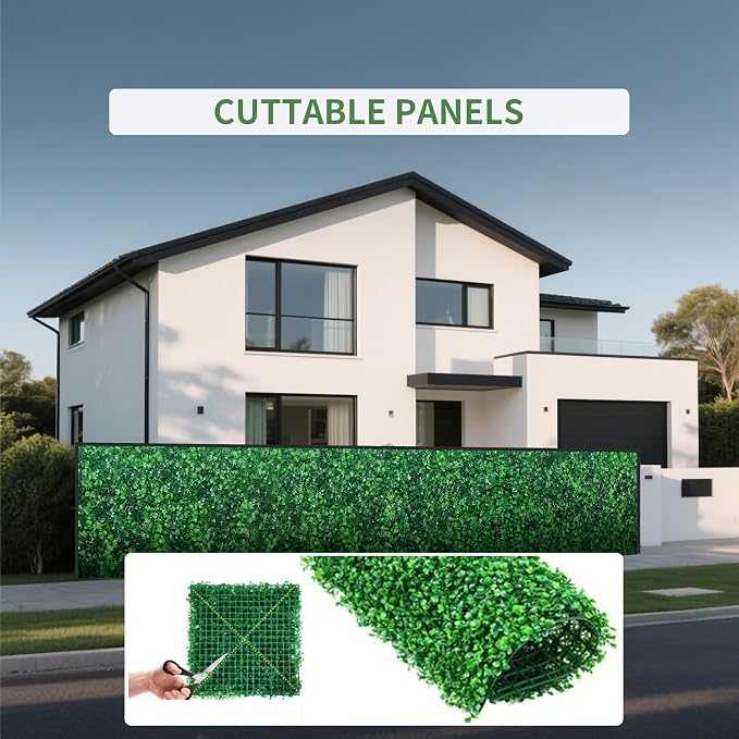 24PCS 24x16inch Artificial Boxwood Panels - Image 8