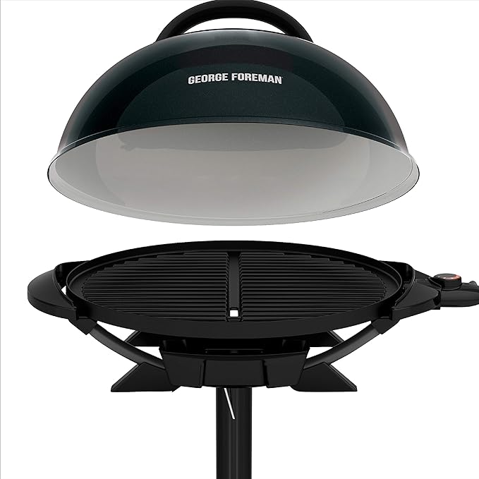 George Foreman Indoor/Outdoor Electric Patio Grill, Apartment Approved - Image 7