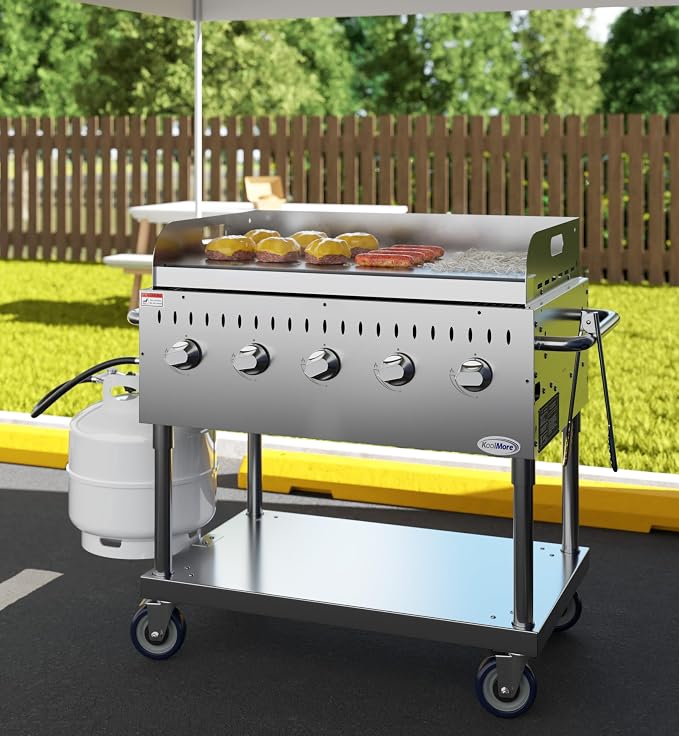 36 in. Commercial Outdoor Propane Grill - Image 5