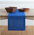 Solino Home Linen Royal Blue Table Runner 144 Inches Long by SolinoHome