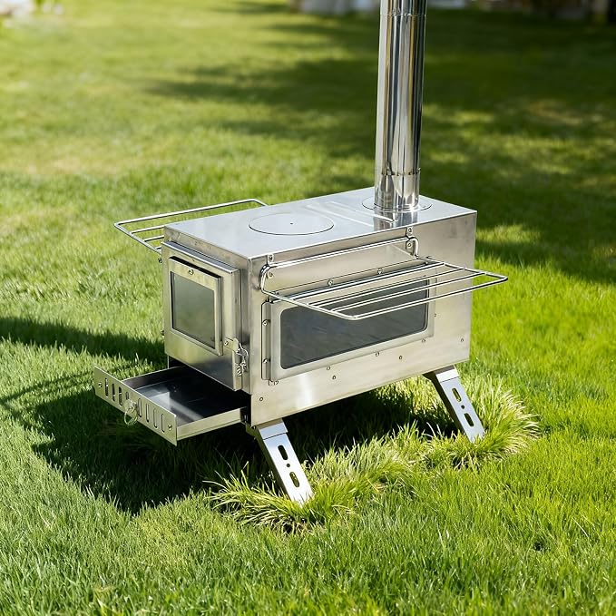 unho Outdoor Wood Burning Stove - Image 2