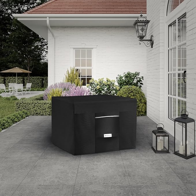 Seal Skin Covers Outdoor Fire Pit Cover – Rectangular 48"L x 20"W x 18"H - Image 6