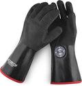 MagneCHEF Freedom BBQ Gloves 932°F Heat Rated Magnetic EZ On Off Safety Clips by MagneCHEF