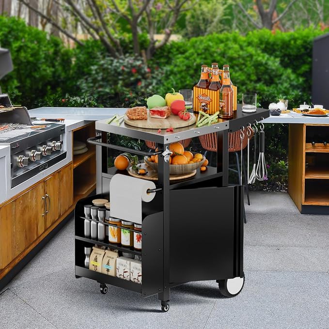 ROOMTEC Outdoor Grill Cart - Image 2