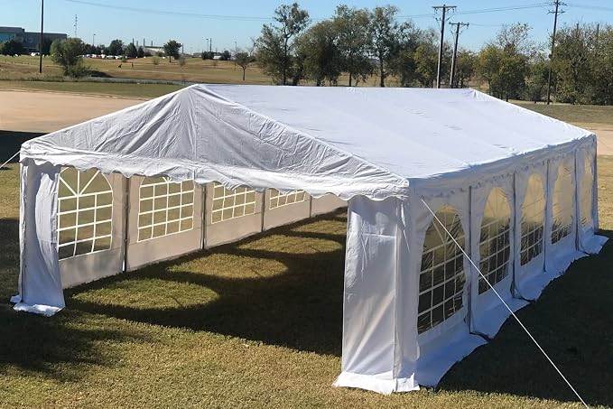 DELTA 32'x16' PVC Party Tent, Fire Retardant Wedding Tent Canopy, Outdoor Event - Image 5