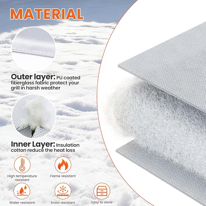Hisencn Grill Insulation Blanket - Image 3