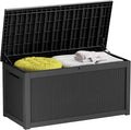 260 Gallon Outdoor Storage Box – Resin Deck Box by ATMELT