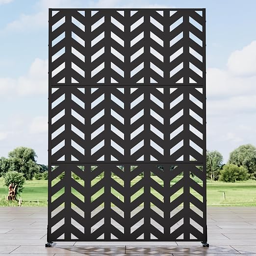 Casaphoria Metal Privacy Screen Outdoor by Casaphoria