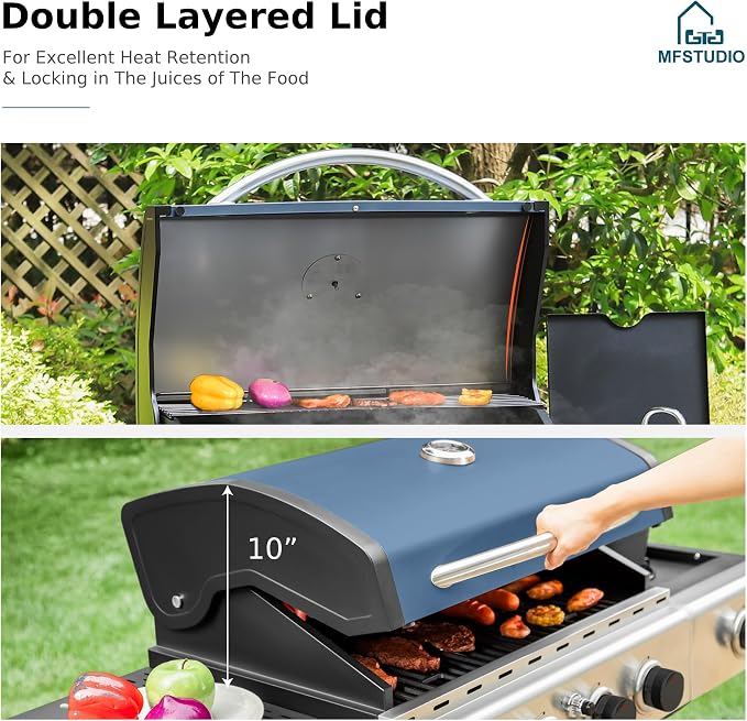 MFSTUDIO 4 Burner BBQ Gas Grill - Image 6
