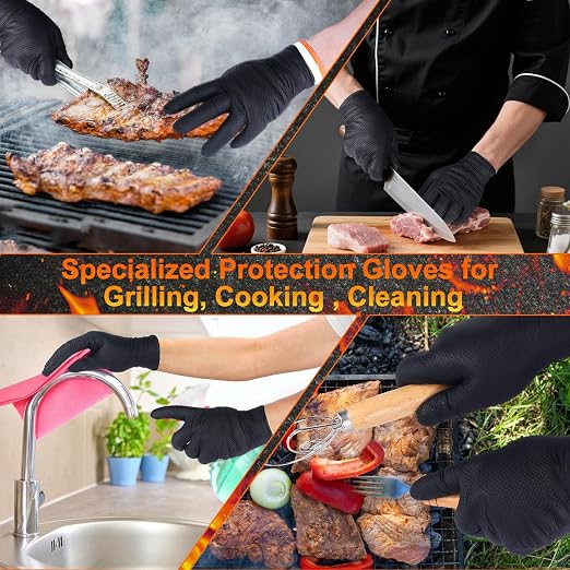 BBQ Gloves for Grilling Disposable Heat Resistant - Image 9