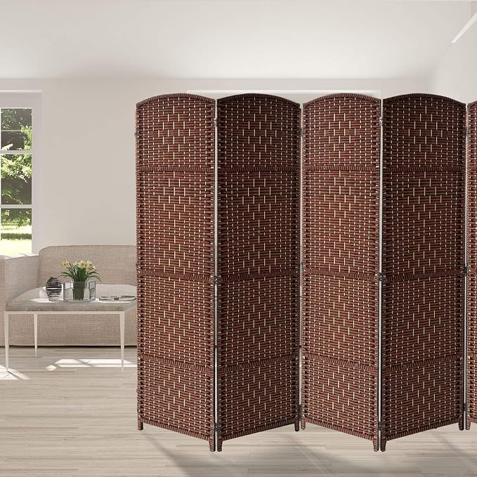 Sorbus 6 Panel Room Divider 6 ft. Tall - Image 2