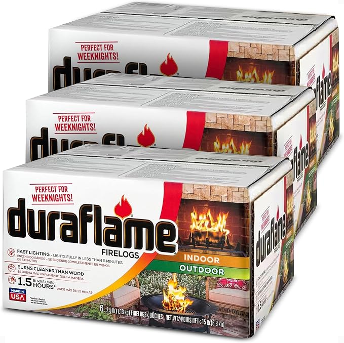 Duraflame 18-Pack Firelogs, Wood Alternative by Duraflame