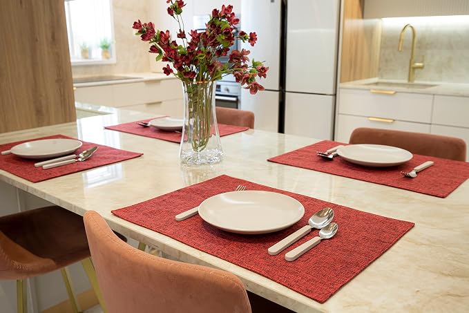 Placemat Set-Washable Place Mats - Image 3