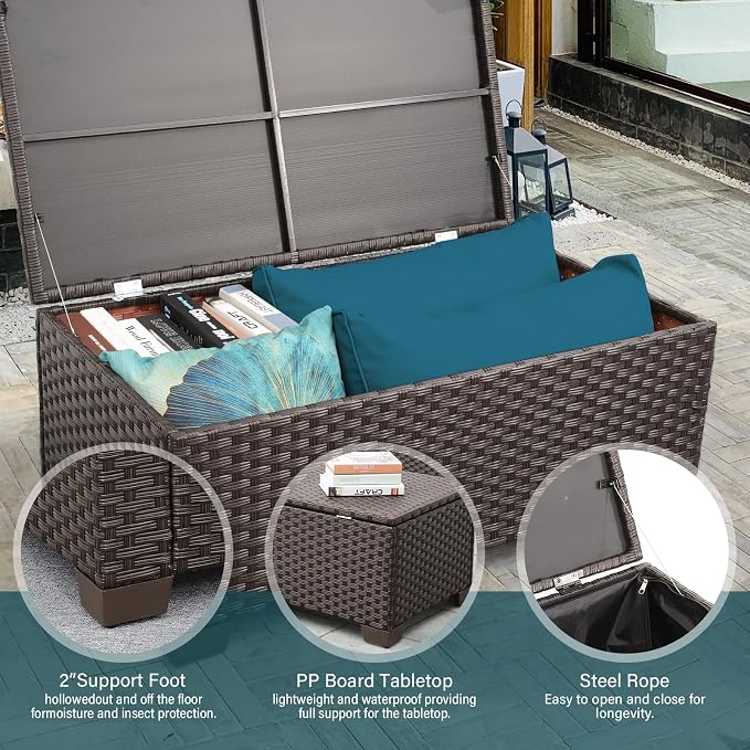 Patio Furniture Set 7-Piece Outdoor Patio Furniture - Image 3