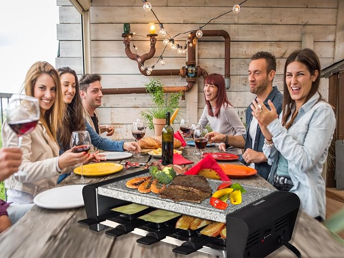 TAMARIT Raclette 3-in-1 Electric Grill - Image 4