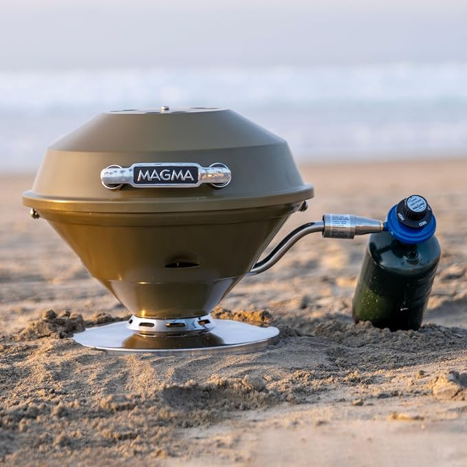 Magma C10-105-A Avocado Beach Fire Gas Grill | Portable Gas BBQ | Compact - Image 4