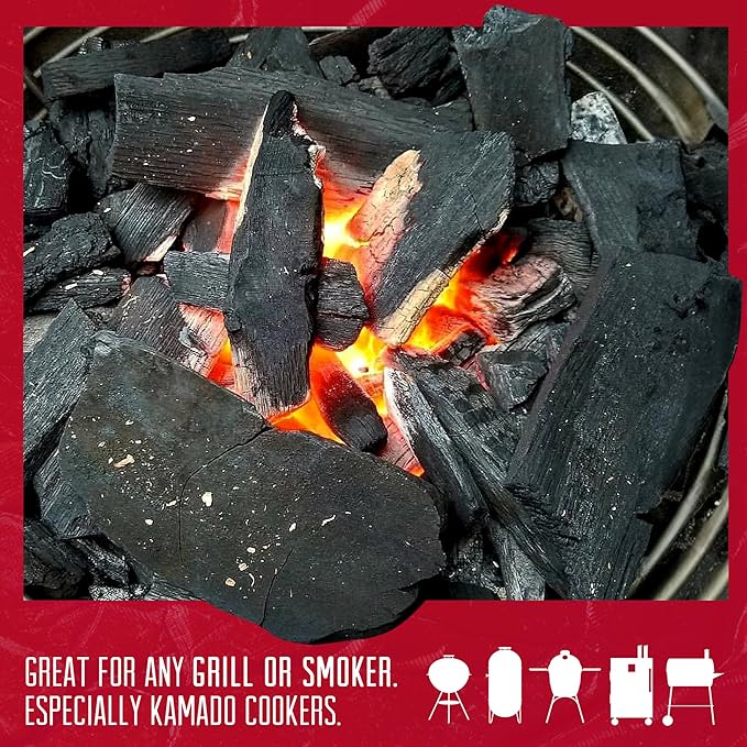 Rockwood Premium Hardwood Lump Charcoal – Oak, Hickory & Cherry Blend - Image 3