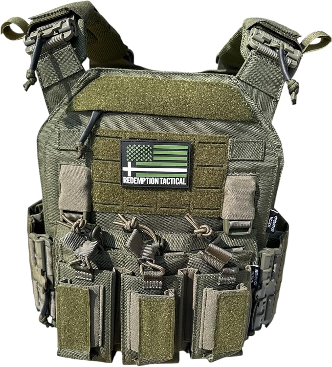 Redemption Crusader 2.0 Molle Quick Release Buckles Airsoft Vest - Image 3