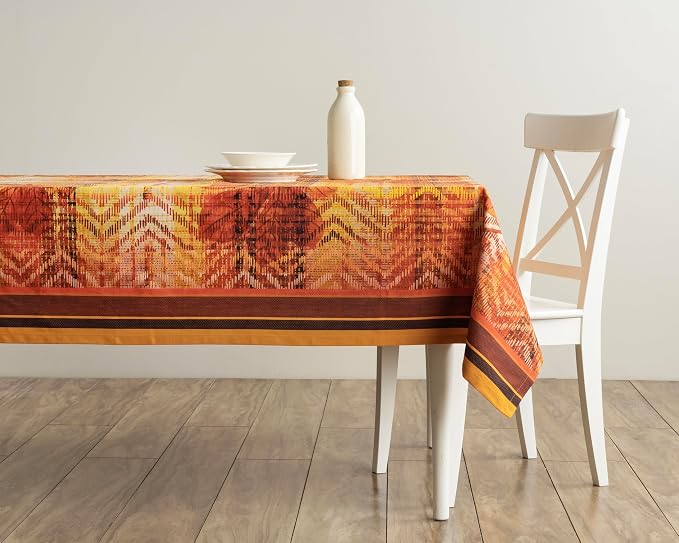 Maison d' Hermine Table Cloth Square Table 100% Cotton 60 x 60 Inches Fall - Image 7