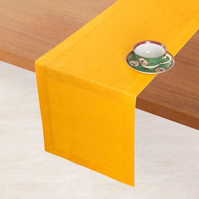 D'Moksha Homes Linen Table Runner 54 Inches - Image 2