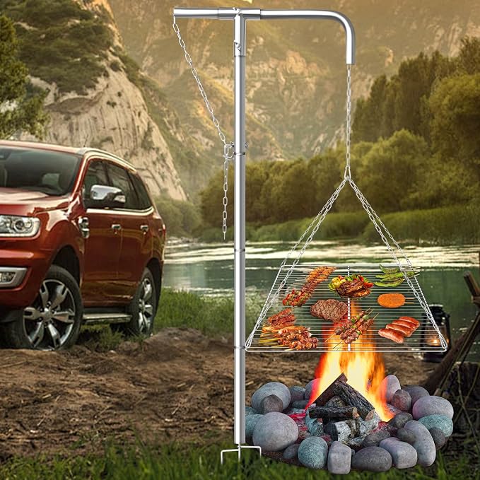 Stainless Steel Campfire Grill - Image 5