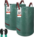 72 & 32 Gallon Reusable Yard Waste & Lawn and Leaf Bags by Unknown