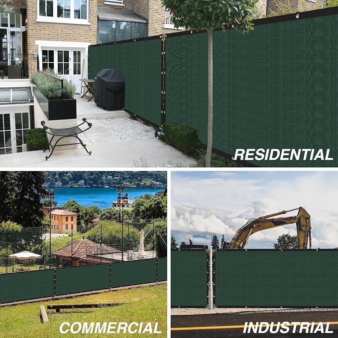 ECOOPTS 8'x81' Privacy Fence Screen Windscreen - Image 6