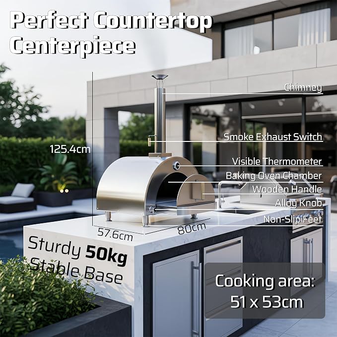 Gas Pizza Oven 16 Inch - Image 2