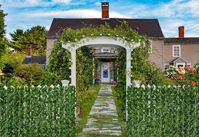 DearHouse 98.4x39.4in Artificial Ivy Privacy Fence Wall Screen, Artificial - Image 4