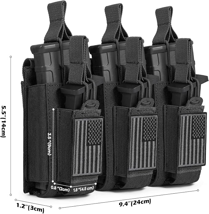 Open-Top Single/Double/Triple Molle Mag Pouch - Image 2