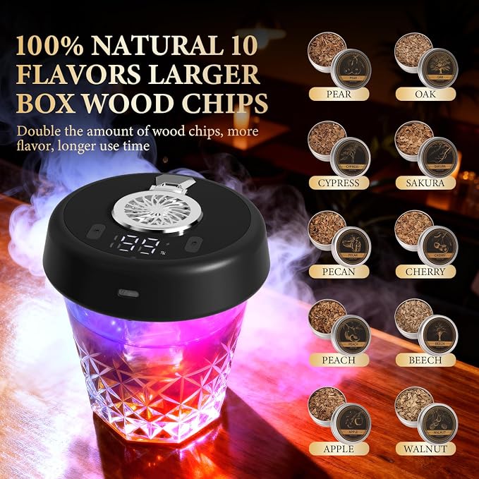 Electric Whiskey Smoker Kit - Image 6