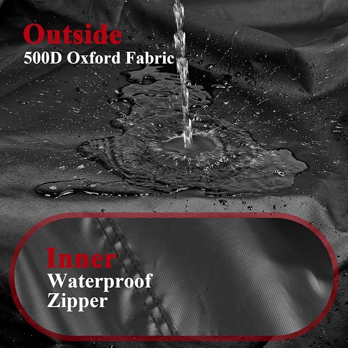 POMER Firepit Cover For NinJa Fireside360 Outdoor Heater, Water-Resistant - Image 3