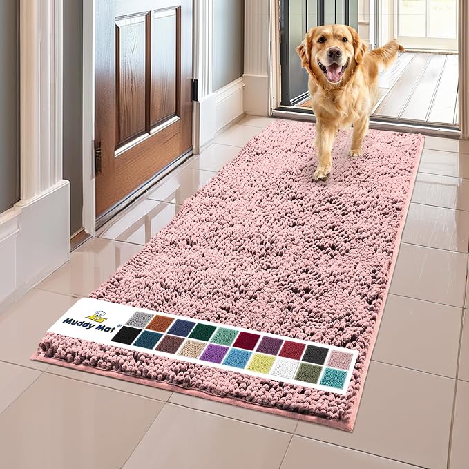 Muddy Mat® | Super Absorbent Door Mat Indoor, Microfiber Quick Dry Chenille by MuddyMat%C2%AE