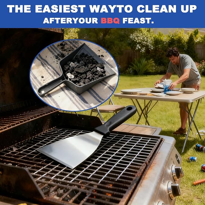 All-in-One Ash Cleanup Kit for Pellet Grills | 3-Piece Set Includes Large Ash - Image 5