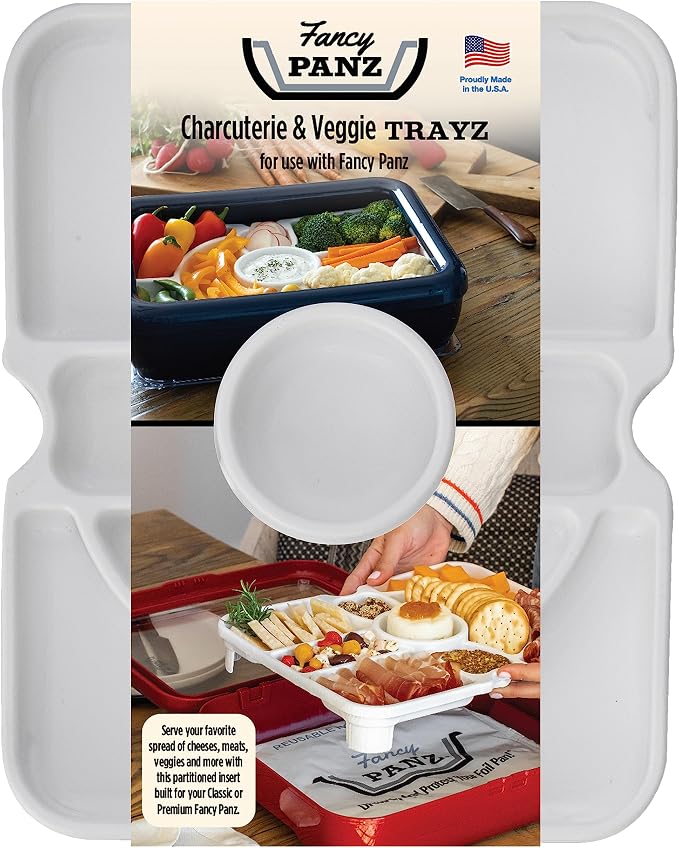 Fancy Panz Charcuterie Veggie Trayz by FancyPanz