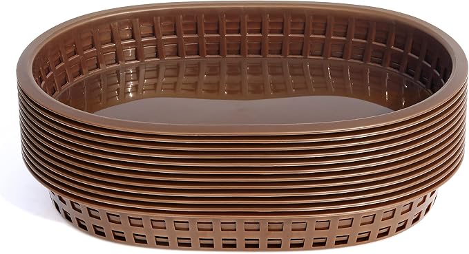 New Star Foodservice 44003 Fast Food Baskets, 10.5 x 7 Inch by NewStarFoodservice