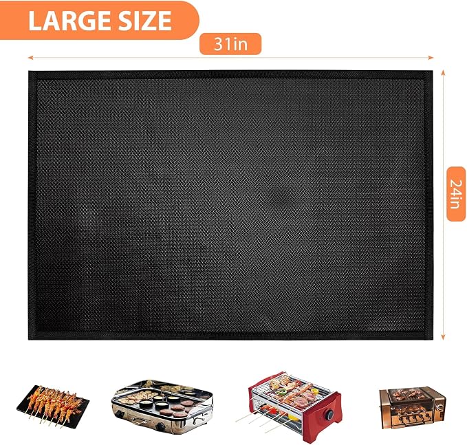 Under Grill Mats for Outdoor Tabletop Grill - Image 6