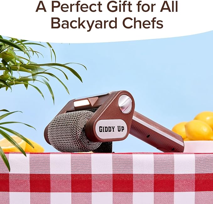 HorsePower Giddy Up Grill Cleaner AS SEEN ON TV! – Cordless, Rechargeable BBQ - Image 4