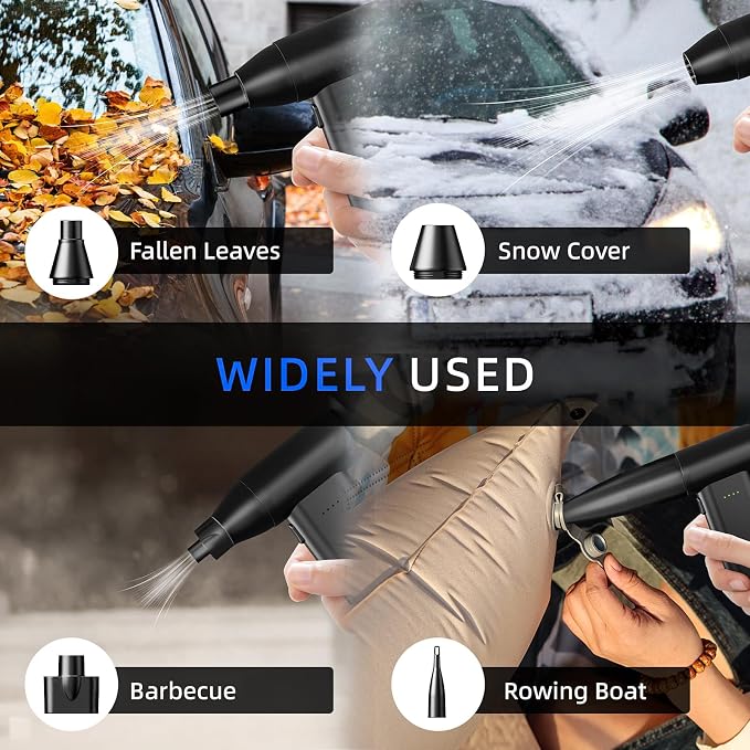 Electric Compressed Air Duster Mini Blower Cordless - Image 2