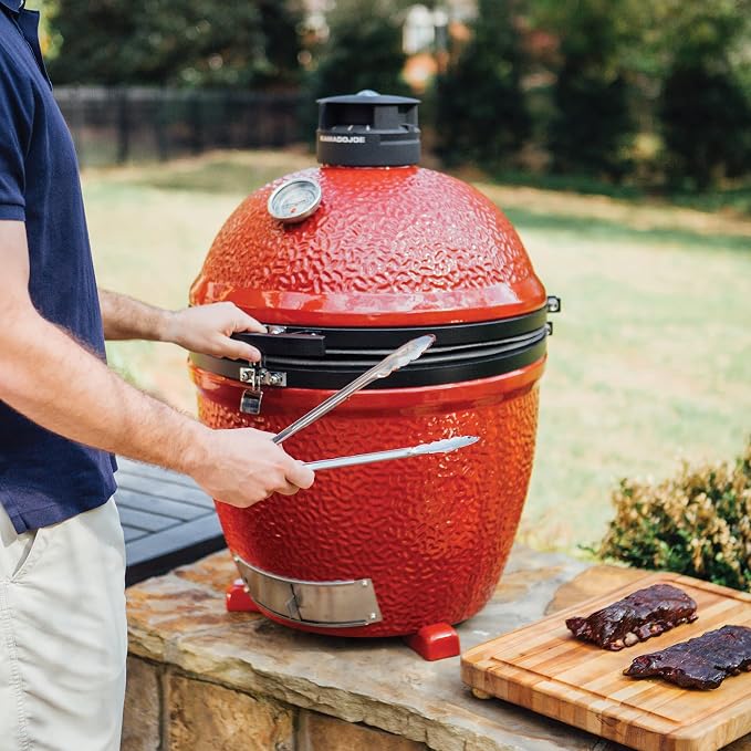 Kamado Joe Classic Joe Series II 18-inch Standalone Ceramic Charcoal Grill and - Image 3