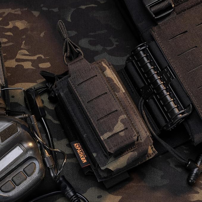 EXCELLENT ELITE SPANKER Tactical Open-Top Single/Double/Triple Molle Mag Pouch - Image 7