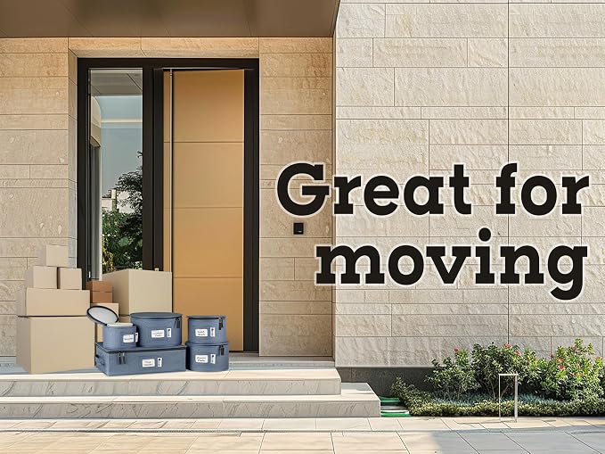 China Storage Hard Shell Containers 5-Piece Set Moving Boxes - Image 8
