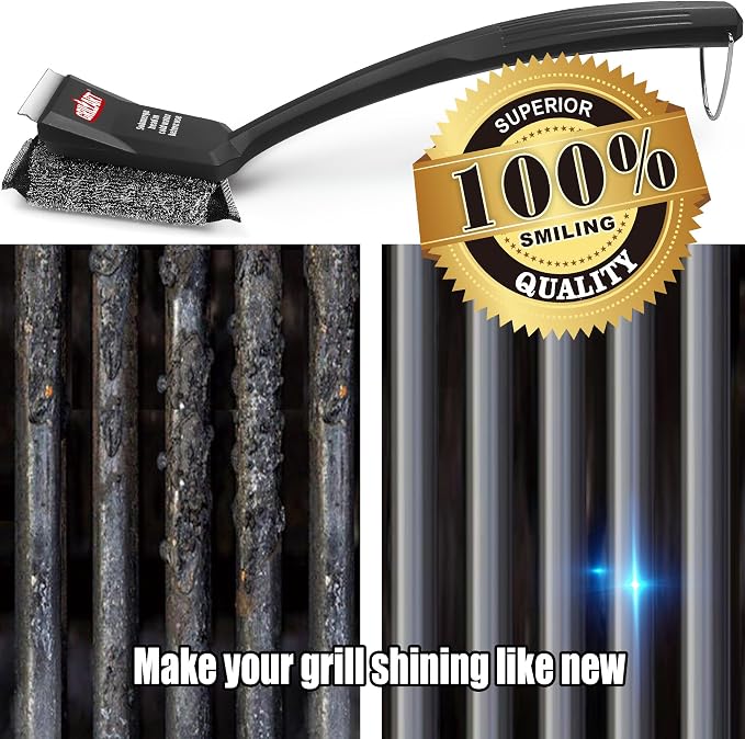 GRILLART SteamWizards Grill Brush Bristle Free, Safe BBQ Grill Brush - Image 6