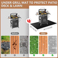 Grill Pads Floor Mat 48x30 Inch, Fiberglass Core, Silicone Coated