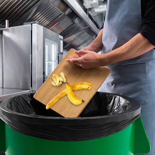 PRO&Family Commercial Round Trash Can - Image 6