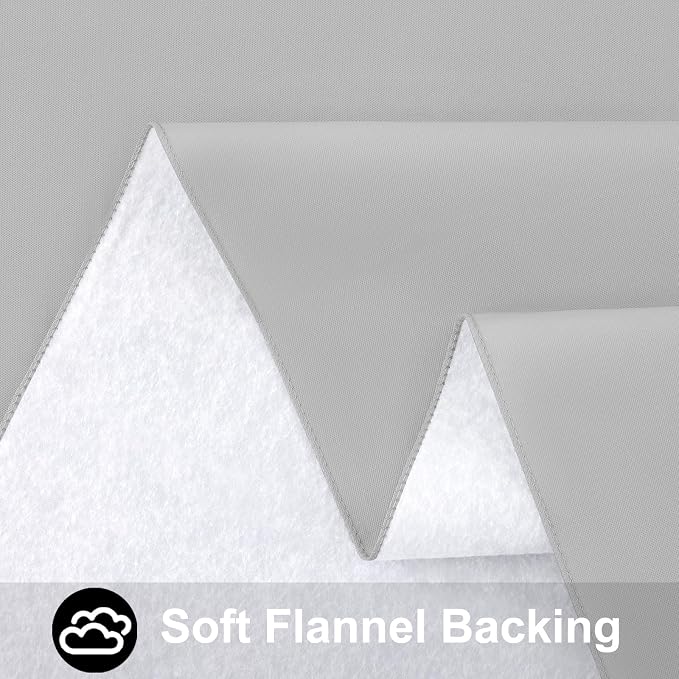 Smiry Rectangle Table Cloth 60x84 Inch, Waterproof Wipeable Vinyl Tablecloths - Image 4