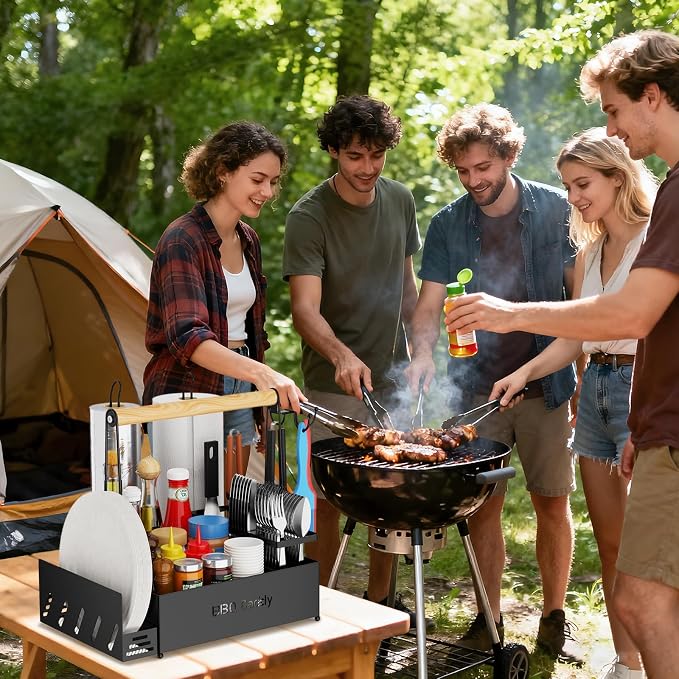 Grill Caddy, BBQ for Outdoor Grill - Image 3