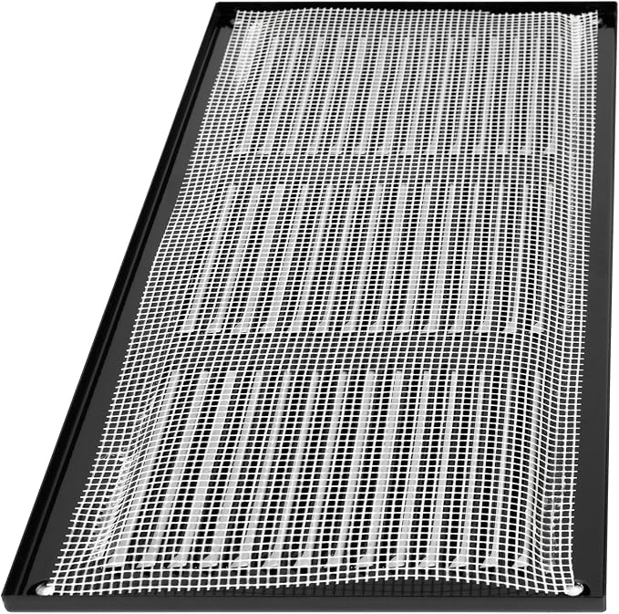 Repa Market 12x6 Inch Air Vent Cover/Black Galvanized Steel Louvered Grill Cover - Image 9